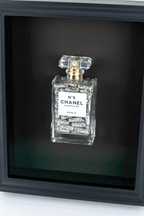 Chanel No.5 Capsules - (Black Frame / Silver Pills) by Emma Gibbons
