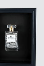 Chanel No.5 Capsules - (Black Frame / Silver Pills) by Emma Gibbons