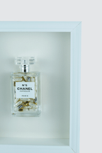 Chanel No.5 Capsules - (White Frame / Cream Pills) by Emma Gibbon