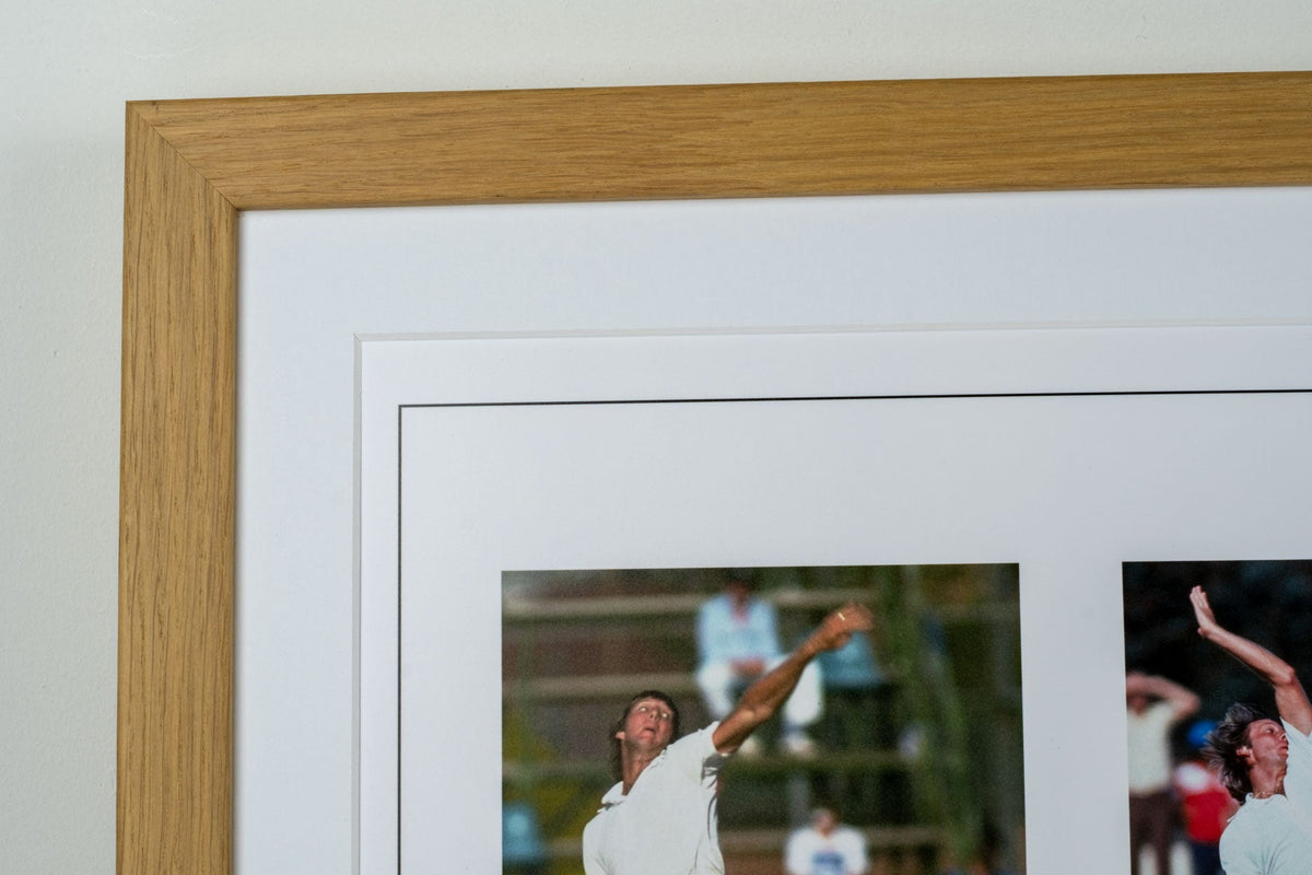 Jeff Thomson Signed Montage Display