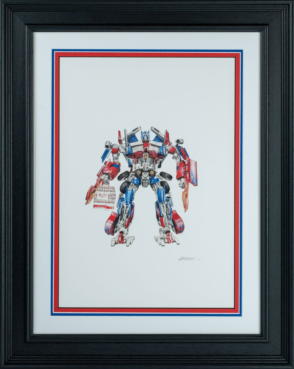 Optimus Prime By Zoe Moss