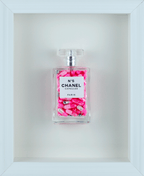 Chanel No.5 Capsules - (White Frame / Pink Pills) by Emma Gibbon