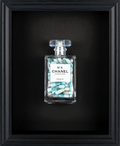 Chanel No.5 Capsules - (Black Frame / Blue Pills) by Emma Gibbons