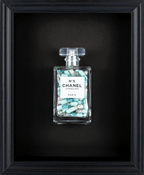 Chanel No.5 Capsules - (Black Frame / Blue Pills) by Emma Gibbons