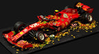 F1 Ferrari Scuderia No. 16 - 2023 Leclerc Stolen Recovered Original - by JJ Adams